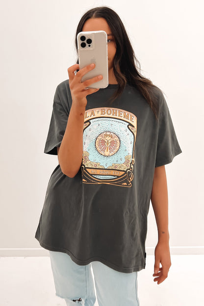 Art Tee Charcoal