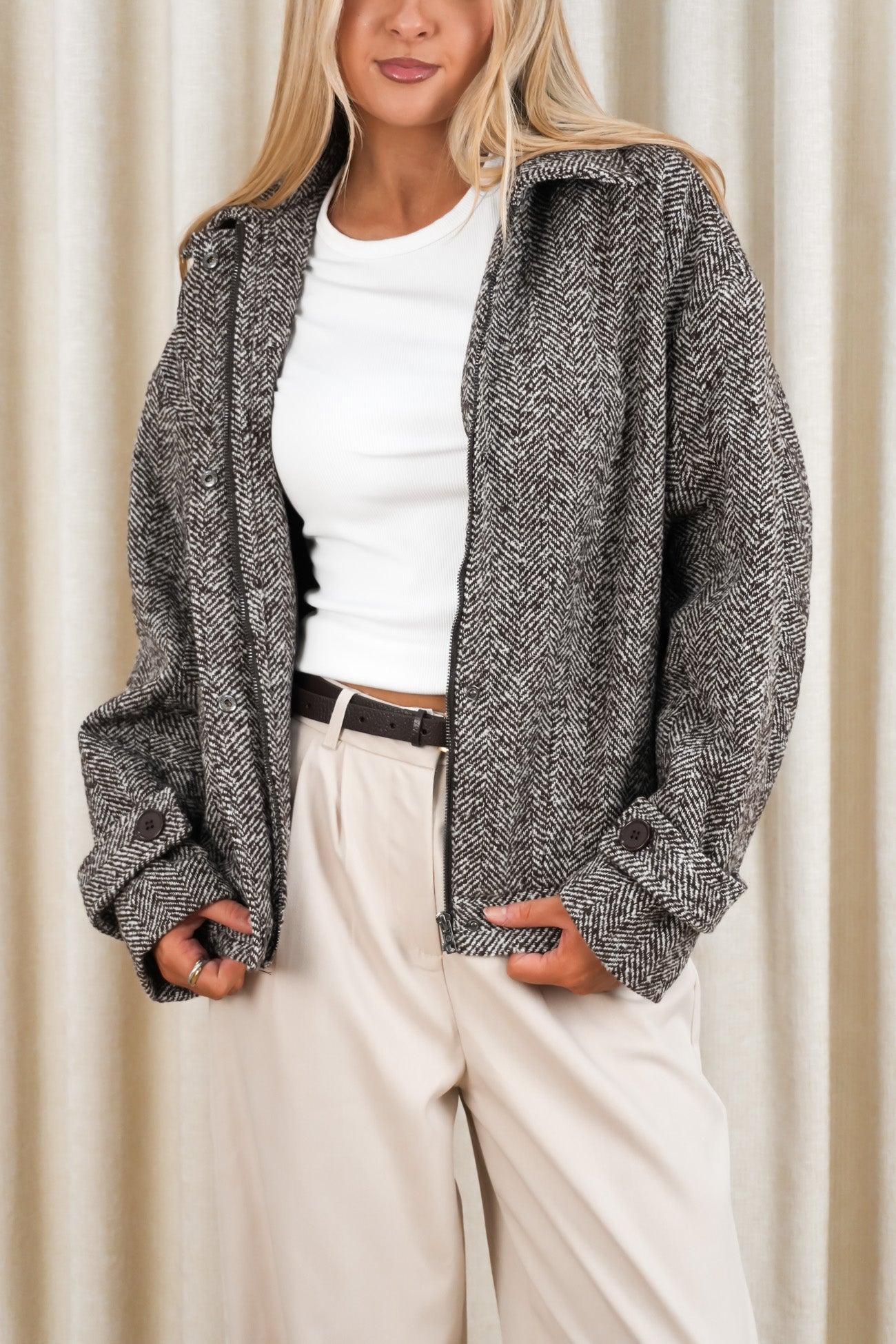 Asher Jacket Chocolate