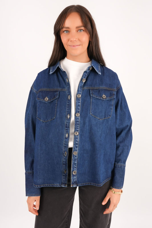 Aster Shirt Dark Blue