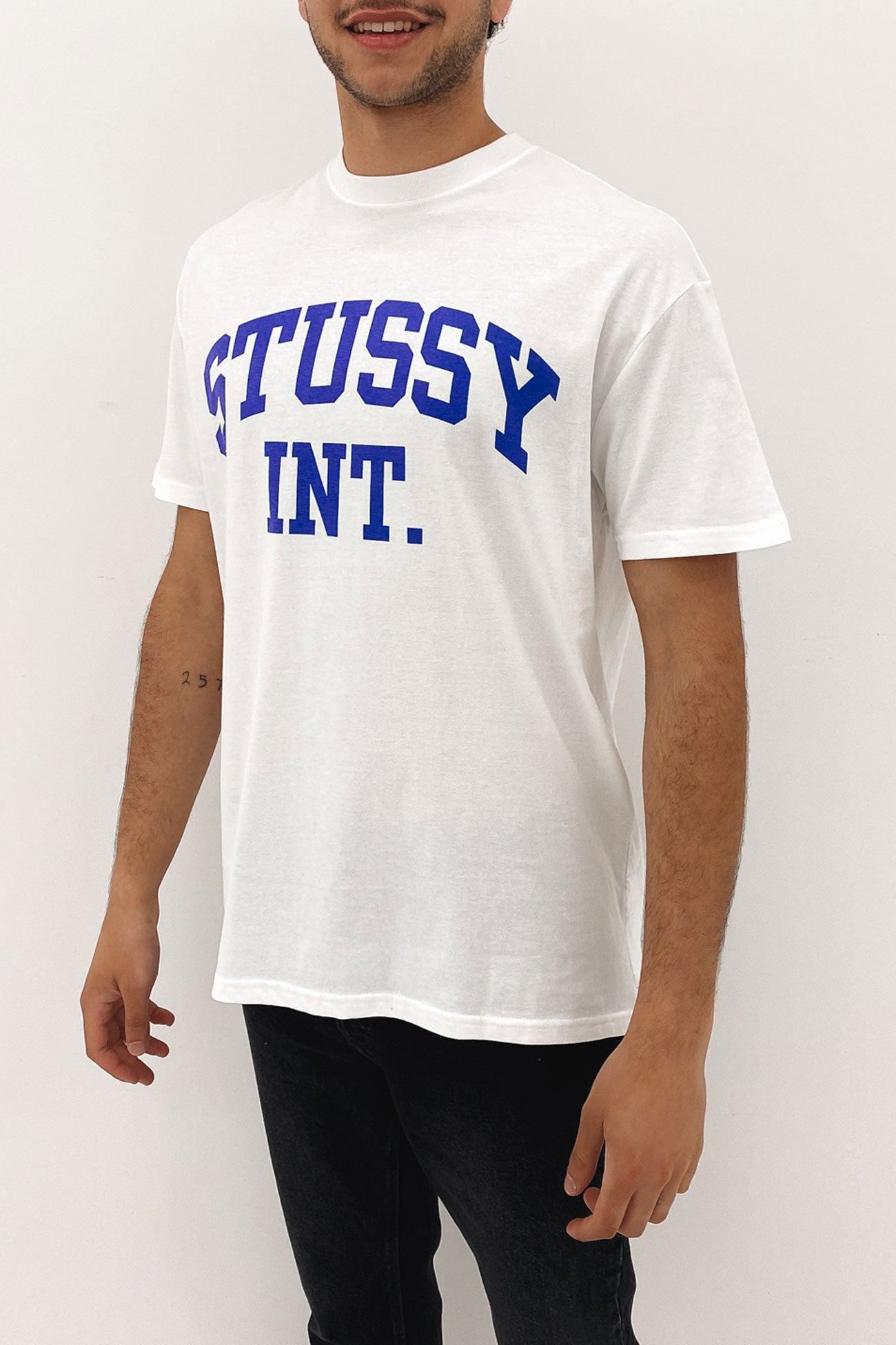 Athletics 50/50 Short Sleeve Tee White