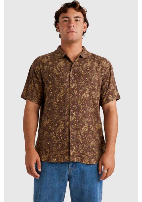 Atlas II Short Sleeve Shirt Plum