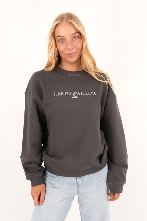 Aubrey Sweater Charcoal