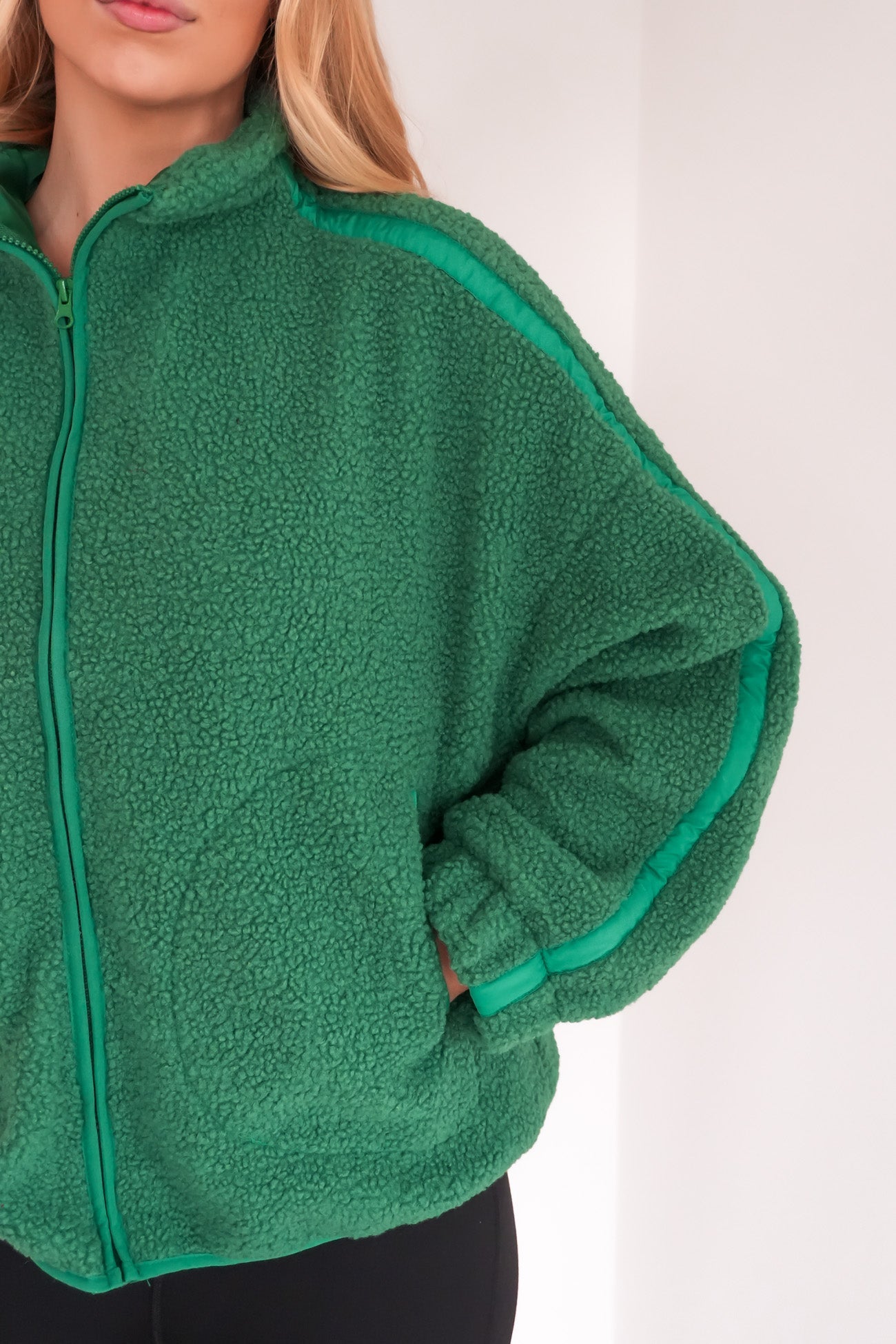 Aubrey Fleece Jacket Green