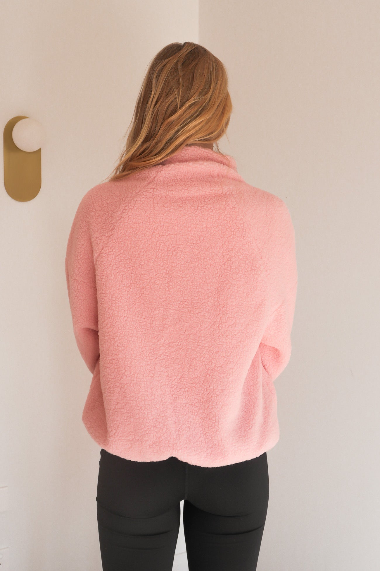 Aubrey Fleece Jacket Pink Plum