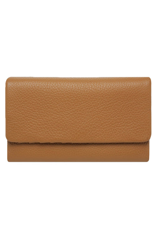Audrey Wallet Pebble Tan