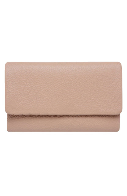 Audrey Wallet Pebble Dusty Pink