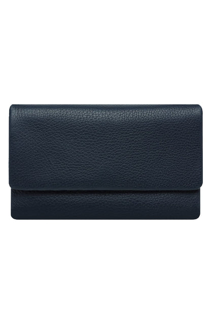 Audrey Wallet Pebble Navy