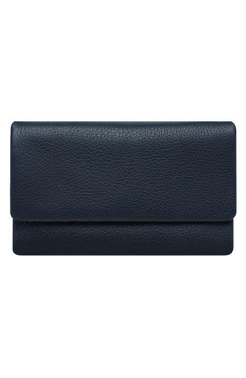 Audrey Wallet Pebble Navy