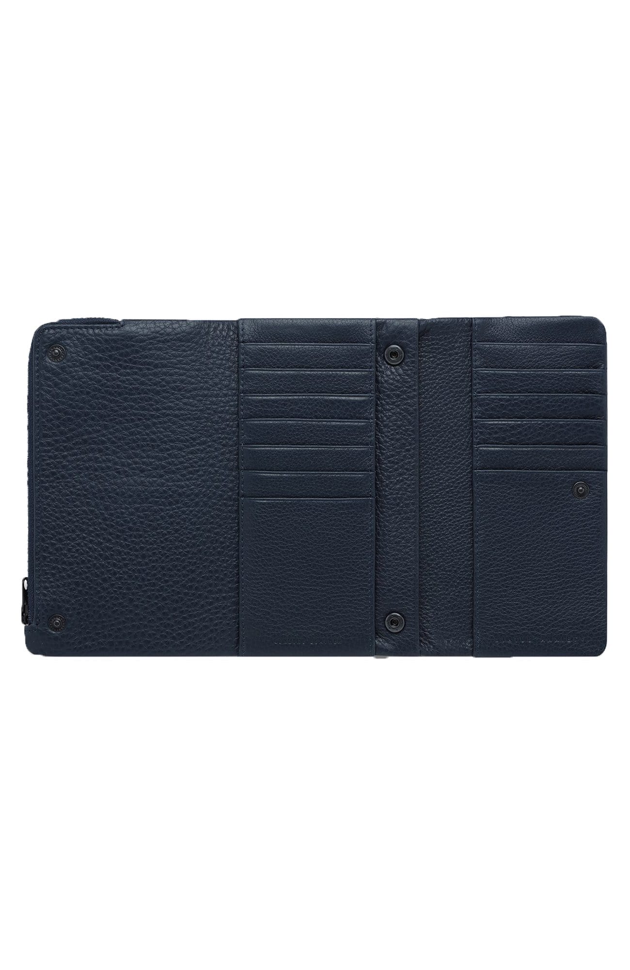 Audrey Wallet Pebble Navy