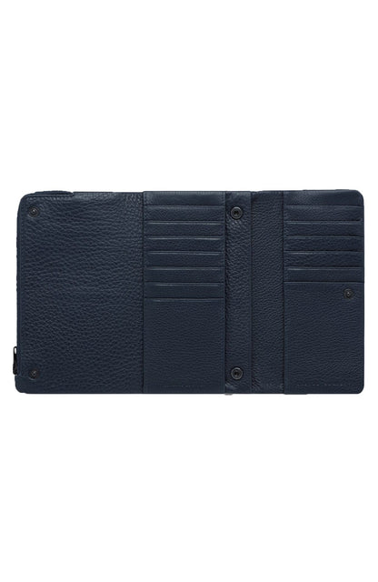 Audrey Wallet Pebble Navy