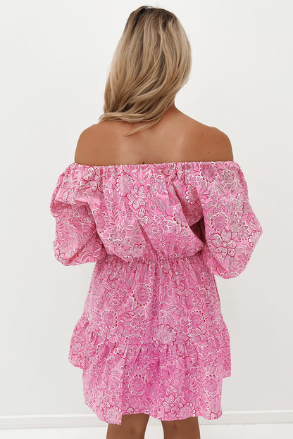 Aurelia Mini Dress Pink