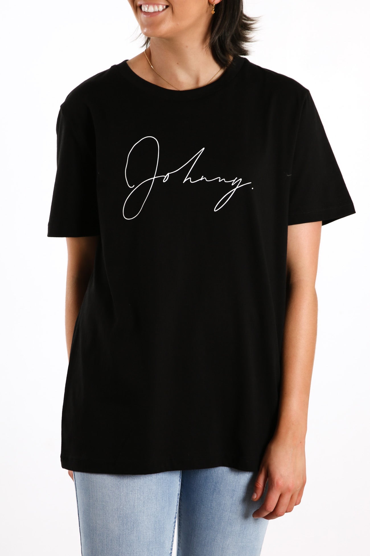 Autograph Tee Black
