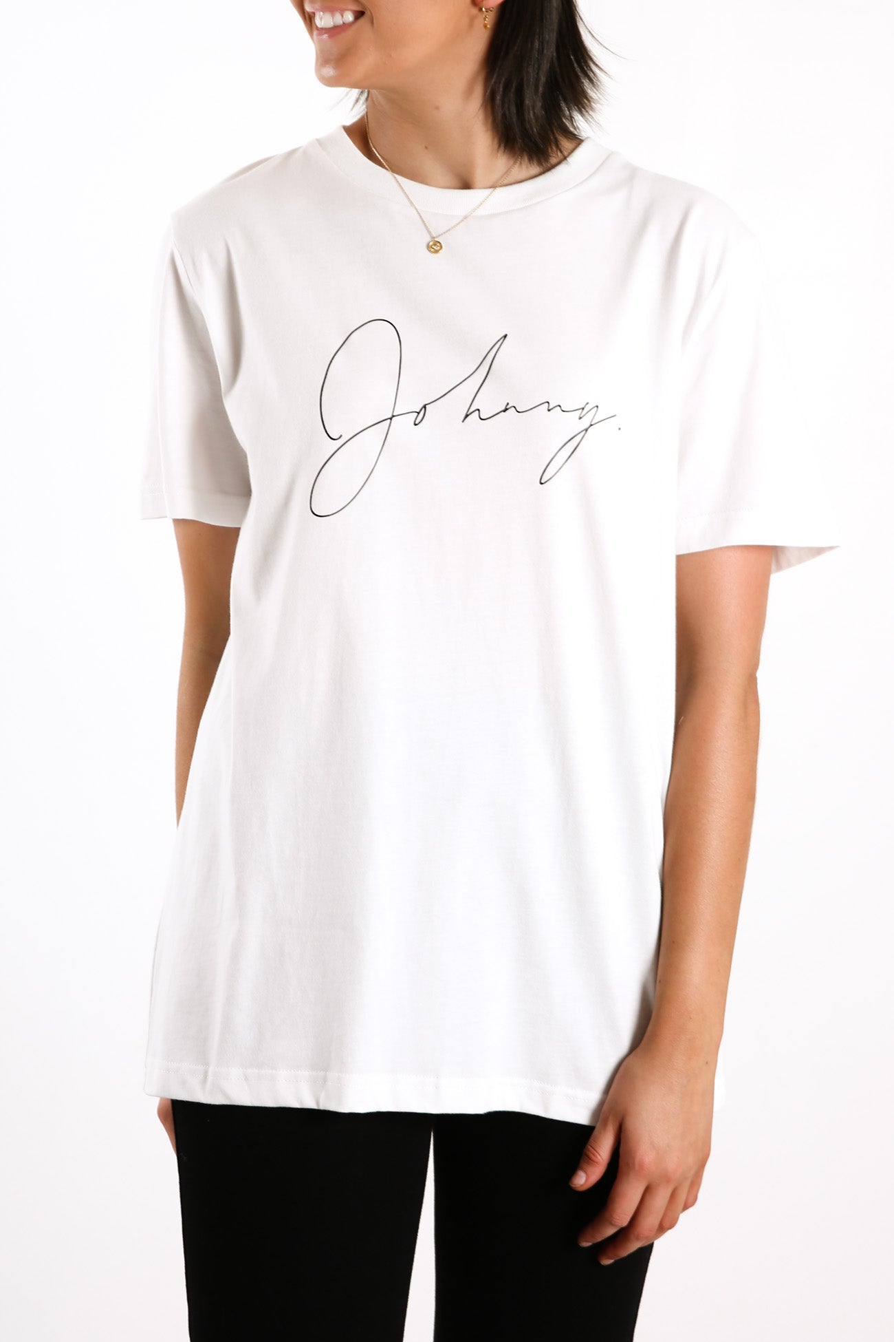 Autograph Tee White
