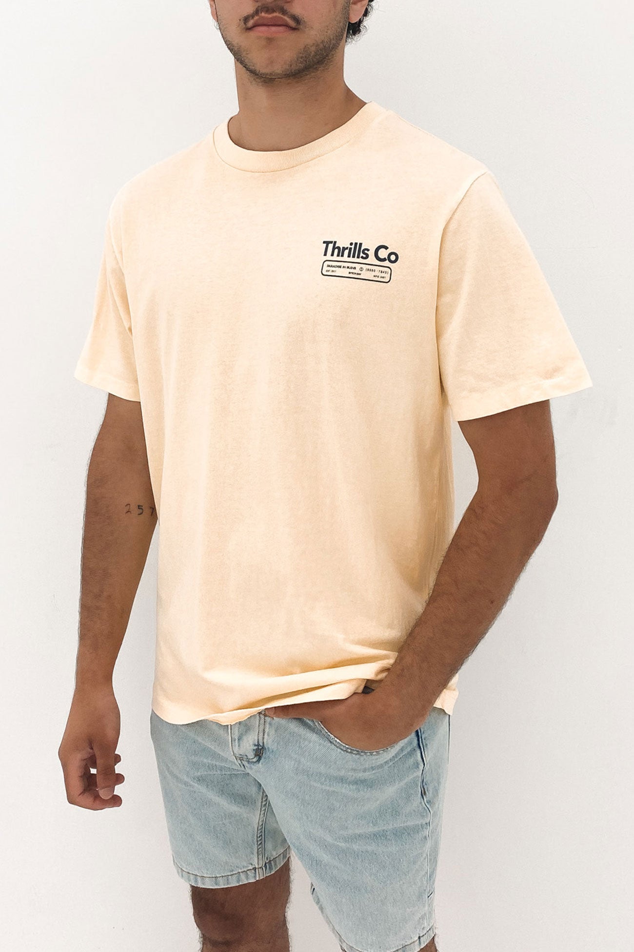 Autonomy Merch Fit Tee Sunlight