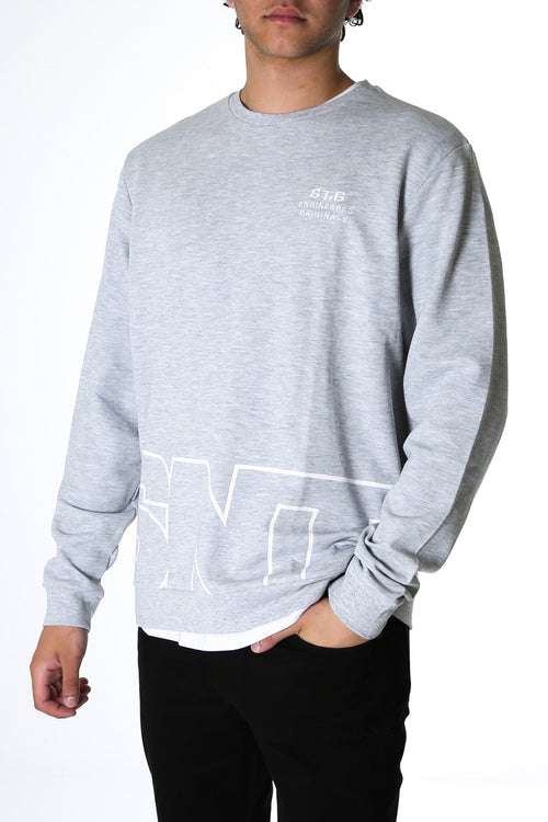 Avalon Crew Grey Marle