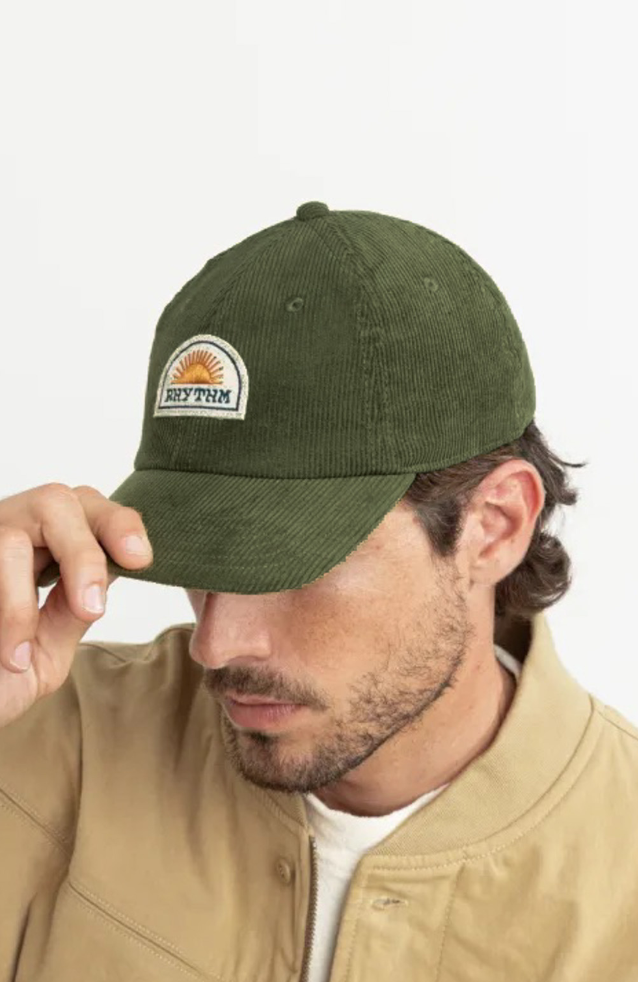 Awake Cord Cap Olive