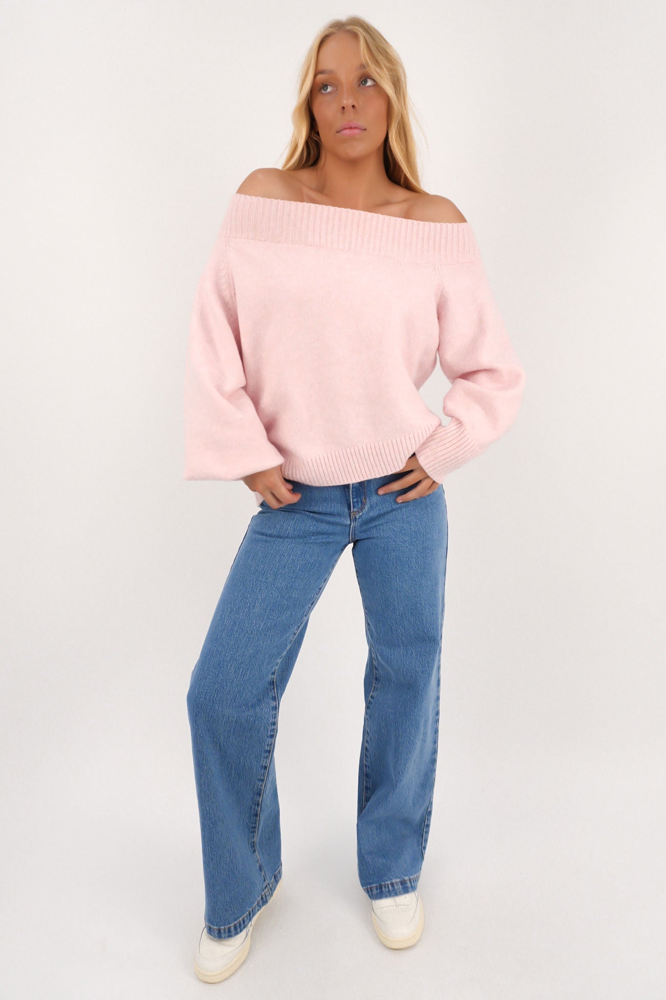 Ayden Knit Jumper Pink