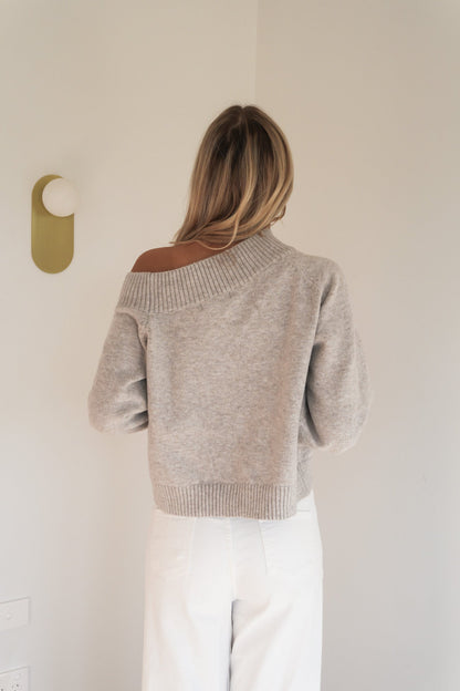 Ayden Knit Jumper Oatmeal