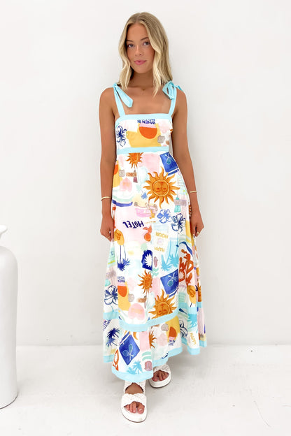 Azuka Midi Dress Miami