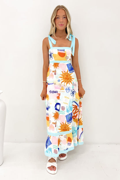 Azuka Midi Dress Miami
