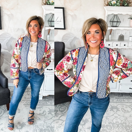 Make A Statement Quilted Jacket