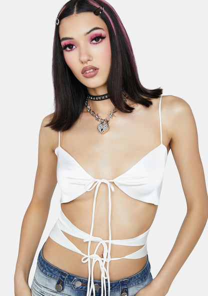Angel Ultimate Crush Cut Out Top