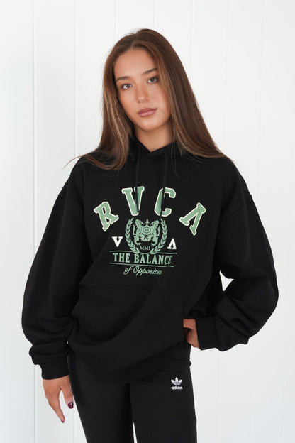 Baggie BF Hoodie Washed Black