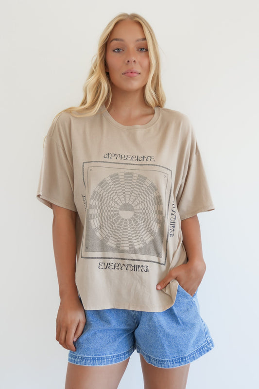 Baggie Tee II Oxford Tan