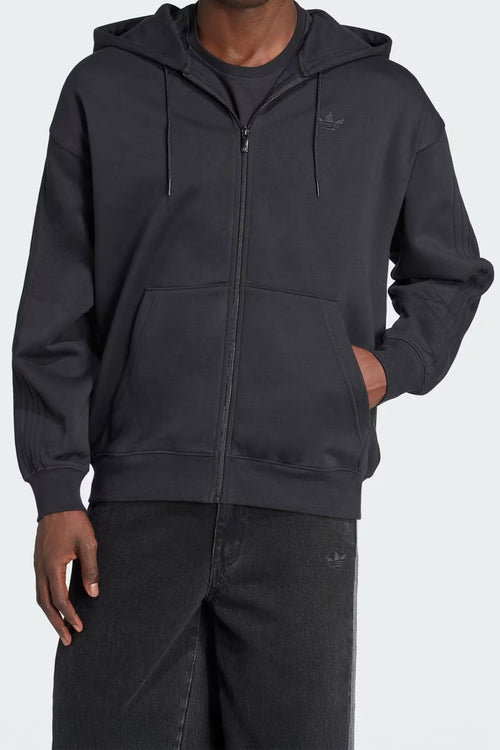 Baggy FZ Hoodie Black