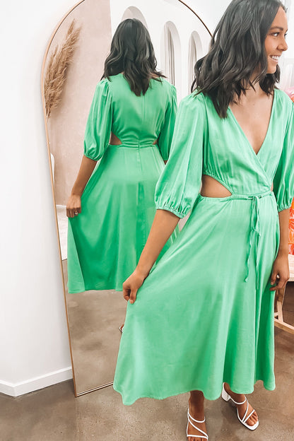 Bailey Midi Dress Green