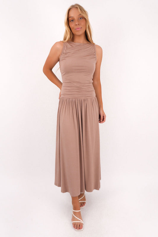 Bairn Maxi Dress Mocha