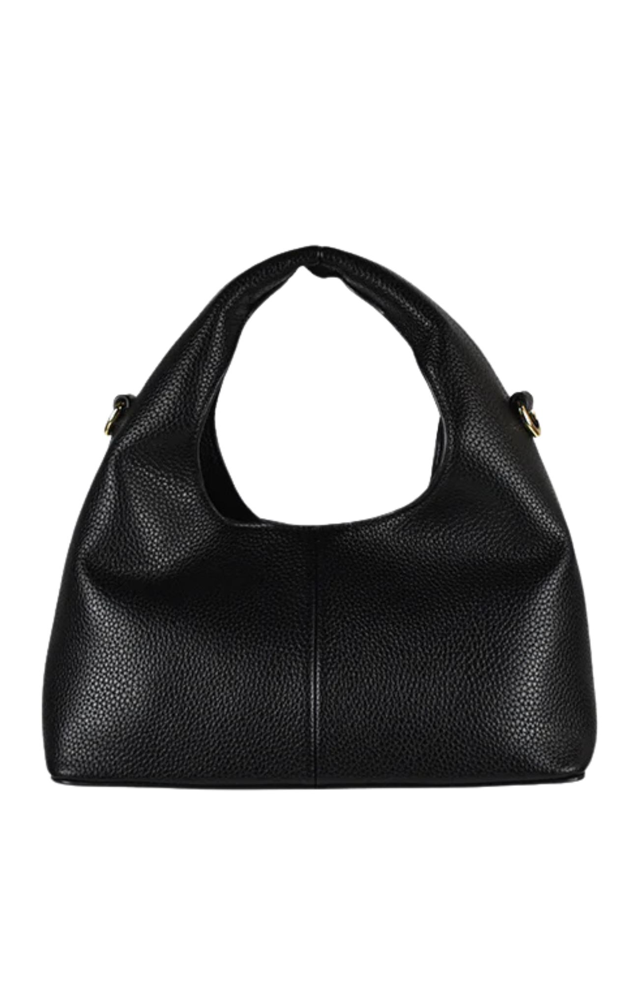 Bambino Bag Black Pebble Gold