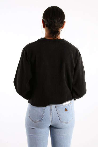 Bandit Crew Washed Black