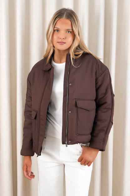 Banff Jacket Chocolate