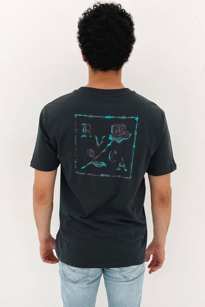 Barbed Short Sleeve Tee Black