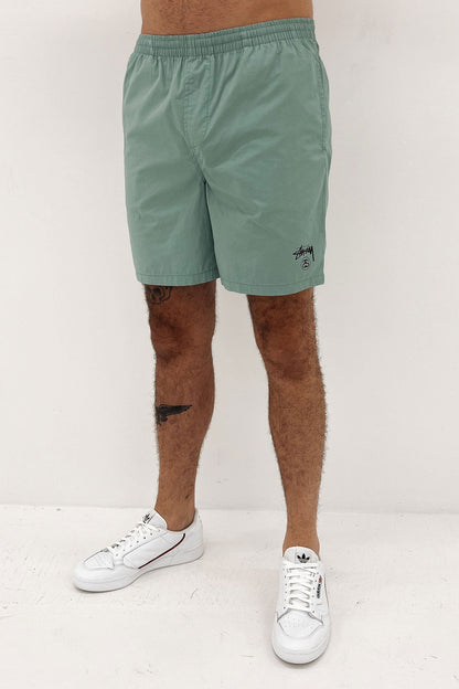 Basic Stock Beachshort Sage Green