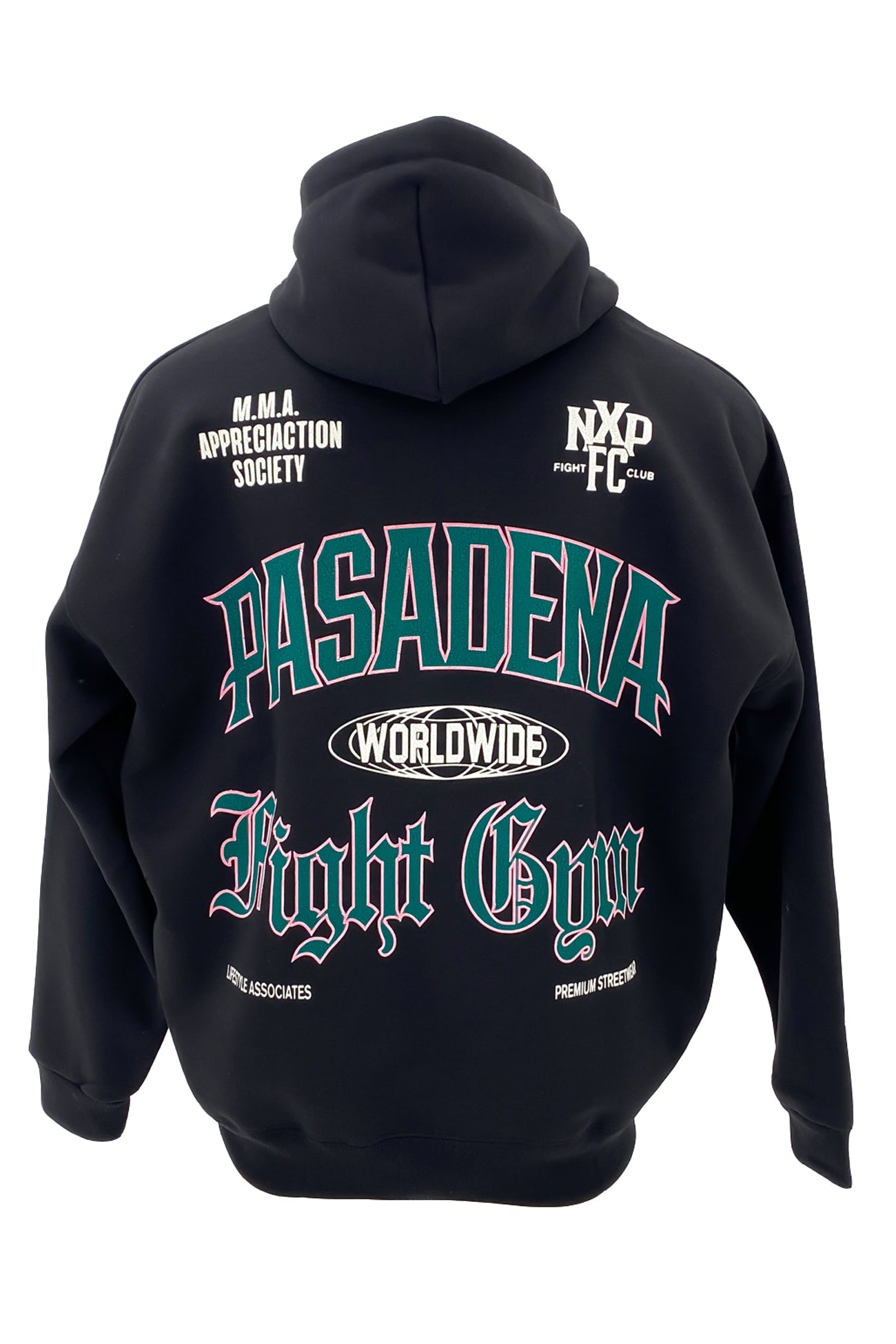 Battle Box Fit Hoodie Jet Black