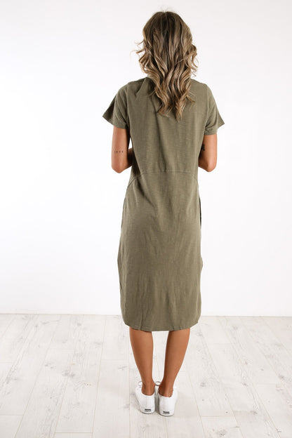 Bayley Dress Khaki