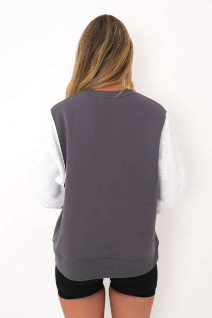 Becca Crew Charcoal