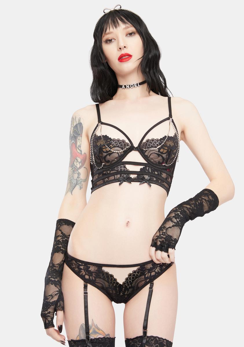 Anything For U Lace Bra Set