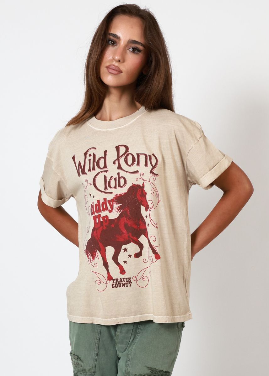 wild pony club tee