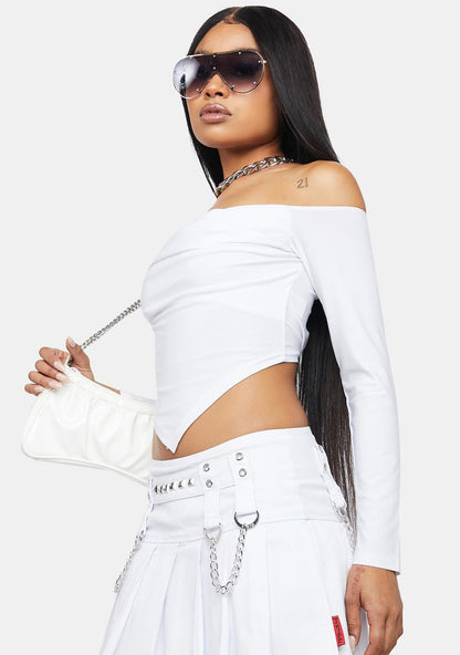 Angel Protect My Soul Crop Top