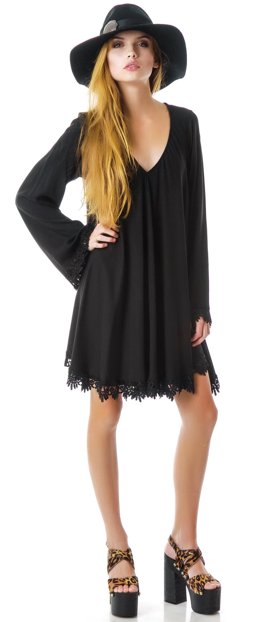 Angelic Dress - Black