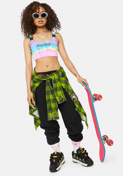 Angel Baby Buckle Crop Top