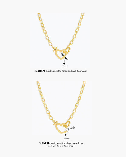 Parker Heart Necklace