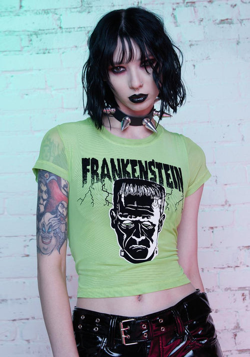 Among The Living Mesh Top