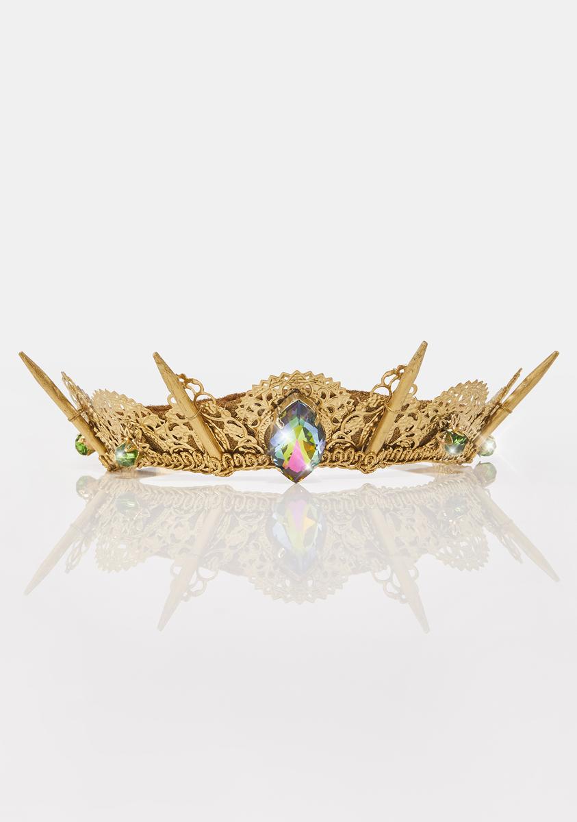 Antoinette Gold Tiara