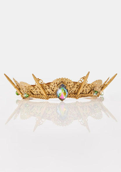 Antoinette Gold Tiara