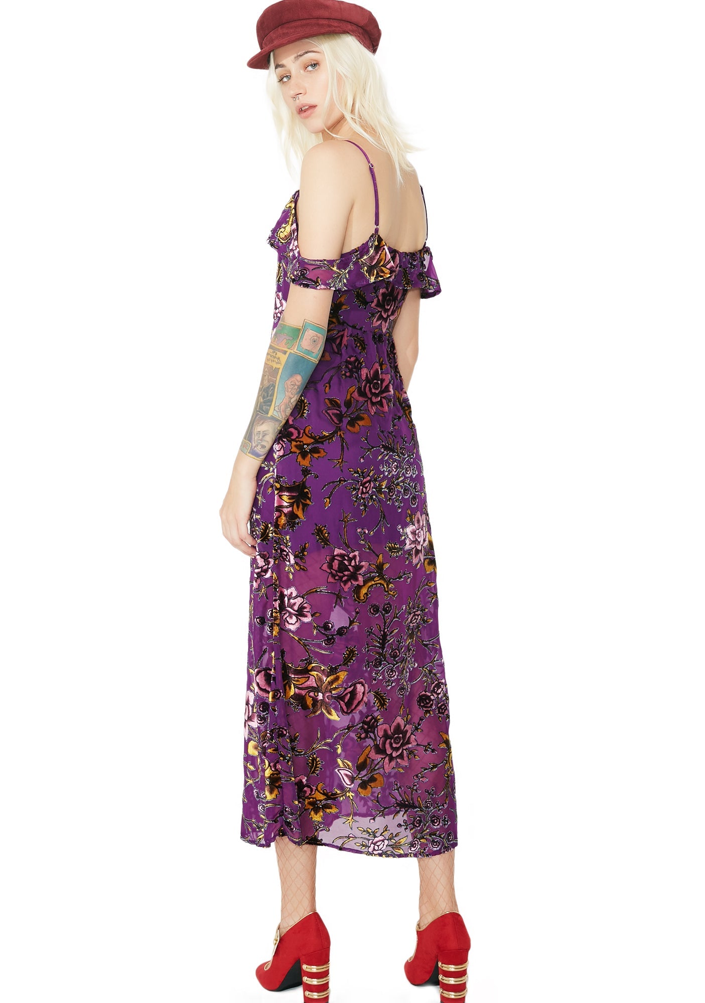 Amaryllis Cold Shoulder Dress