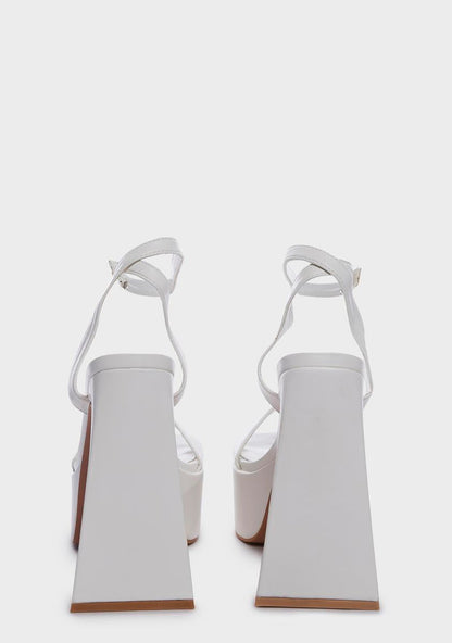 Angel On The Beat Platform Heels